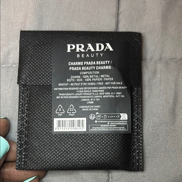 Prada Beauty Charm Set - Pink, Gold, Red - Picture 5 of 9